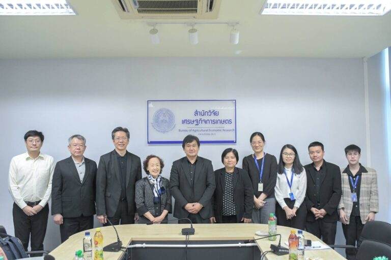 สำนักวิจัยเศรษฐกิจการเกษตร (สวศ.) ร่วมเป็นผู้แทนของสำนักงานเศรษฐกิจการเกษตร (สศก.) ในการให้สัมภาษณ์แก่ผู้แทนจากสถาบันที่ปรึกษาเพื่อพัฒนาประสิทธิภาพในราชการ (สปร.)