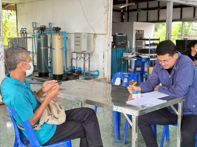 สวศ. ลงพื้นที่เก็บรวบรวมข้อมูลเพื่อประกอบการศึกษาวิจัยเรื่อง การศึกษาแนวทางการส่งเสริมเกษตรพันธสัญญา สับปะรดโรงงาน